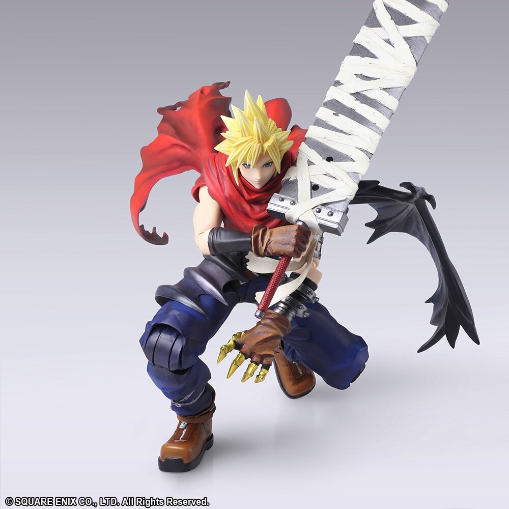 Bring Arts [Final Fantasy 7] Cloud: Another Form Action Figure: SQUARE ...