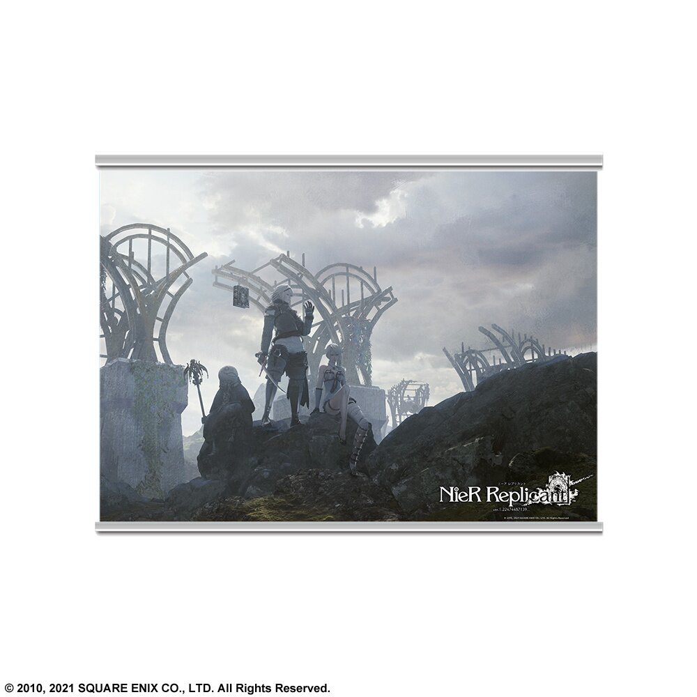 NieR Replicant ver.1.22474487139 Game Poster - Official Box Art