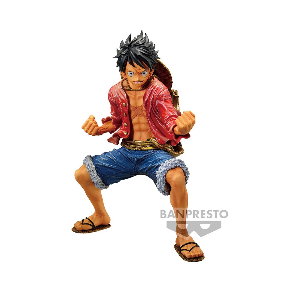 Banpresto One Piece Stampede King Of Artist The Monkey D. Luffy Figure red