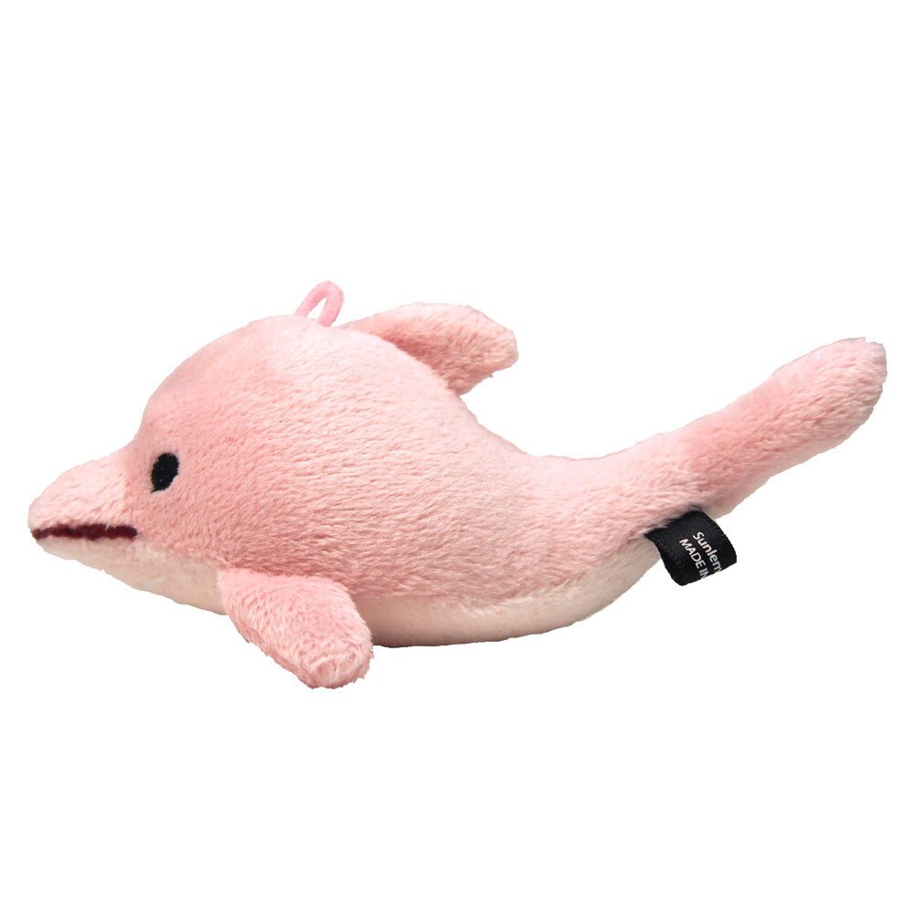 dolphin keychain plush