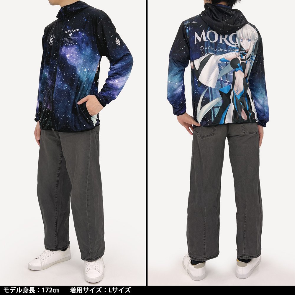 Fate/Grand Order Berserker/Morgan Full Graphic Dry Hoodie: Type