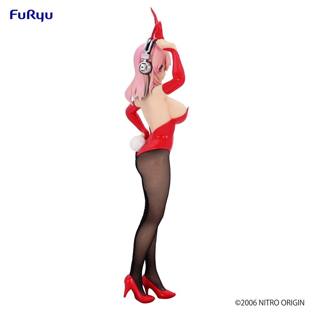 BiCute Bunnies Figure Super Sonico: Red Ver.: Furyu - Tokyo