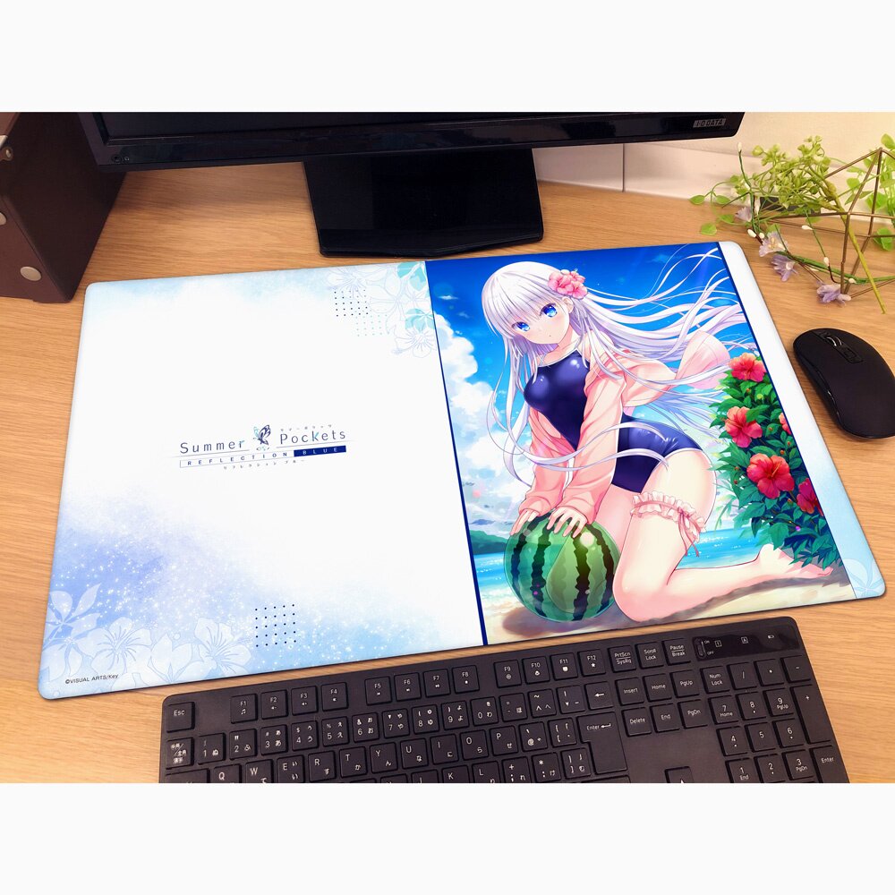 Summer Pockets Reflection Blue Rubber Mat Shiroha Naruse Summer Pockets Reflection Blue Rubber Mat Shiroha Naruse