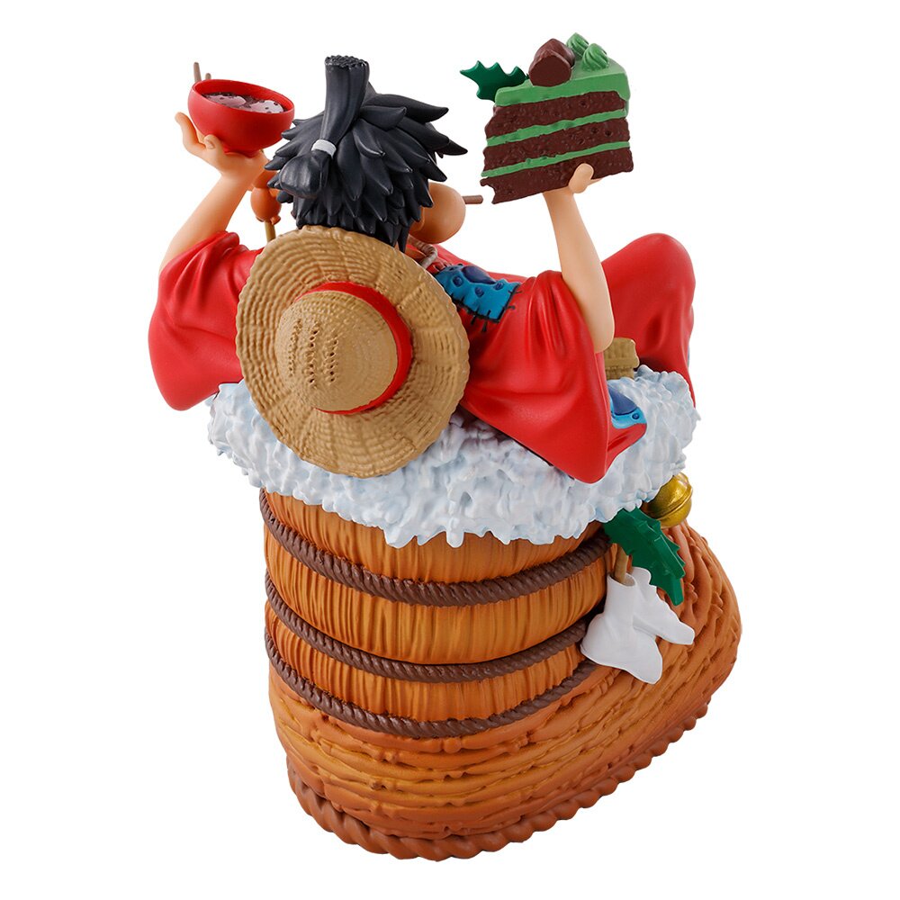 Petitrama DX Monkey D. Luffy Figure One Piece Collectible By Megahouse