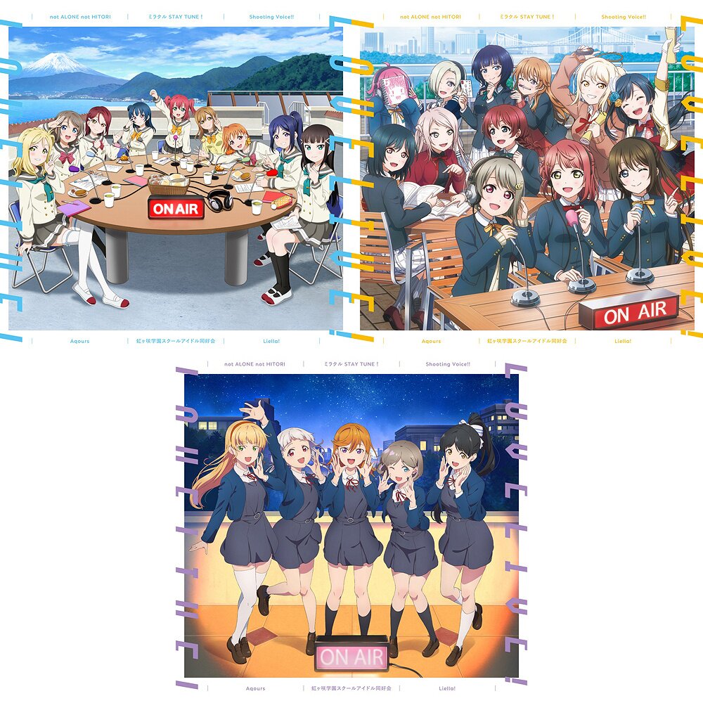 not ALONE not HITORI / Miracle STAY TUNE! / Shooting Voice!! | Love Live!  Series All Night Nippon GOLD Tie-up Project Split Single CD: Bandai Namco  Filmworks 61% OFF - Tokyo Otaku Mode (TOM)