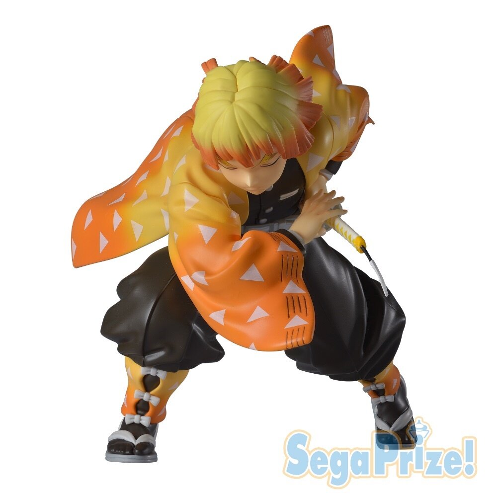 SEGA Demon Slayer: Kimetsu No Yaiba Zenitsu Agatsuma Premium Perching Figure