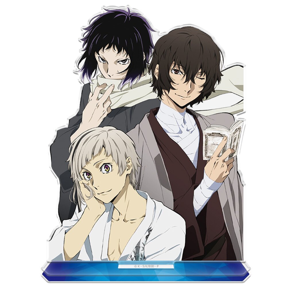 Bungo Stray Dogs Acrylic Character Stand Atsushi Nakajima & Kyoka Izumi &  Ryunosuke Akutagawa - Tokyo Otaku Mode (TOM)