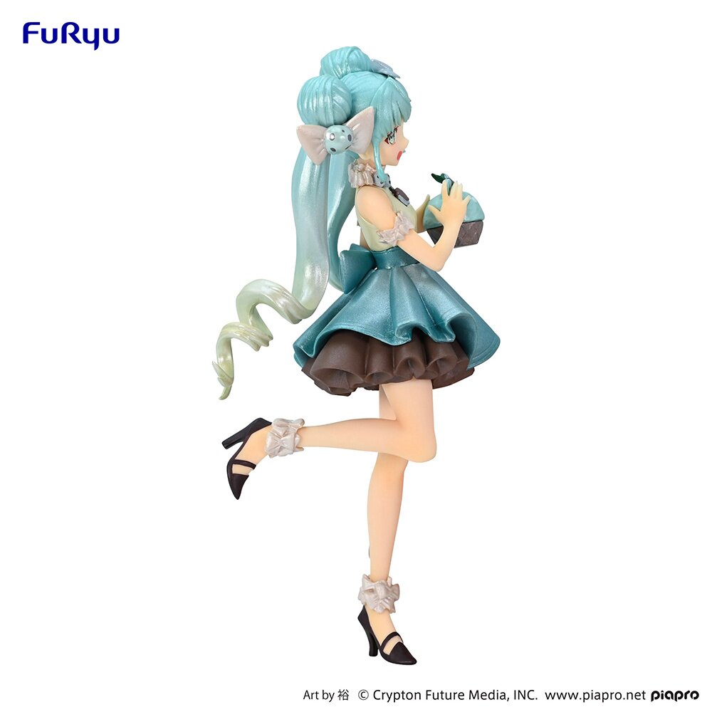 Furyu Hatsune Miku Wink Pearl Pink Color Ver. BiCute Bunnies, Figura 30 Cm, Collezione Per Adulti
