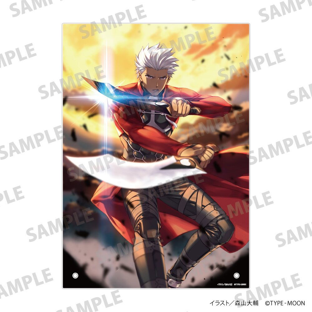 Fate/stay night [Unlimited Blade Works] Acrylic Artboard (Re-run