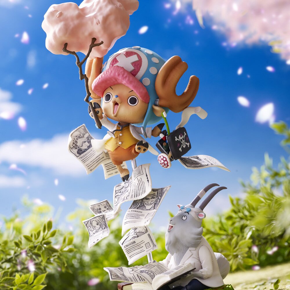 ONE PIECE トニートニー・チョッパー GREEeen OnePiece Collaboration Figure Tony Tony Chopper: Challenge From