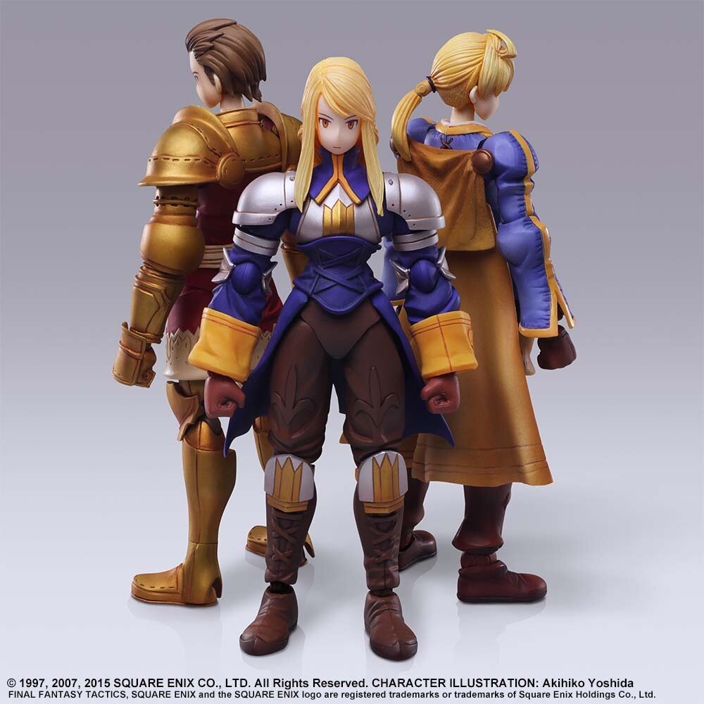 BRING ARTS FINAL FANTASY TACTICS 3体セット FINAL FANTASY TACTICS BRING ARTS ACTION FIGURE - RAMZA BEOULVE