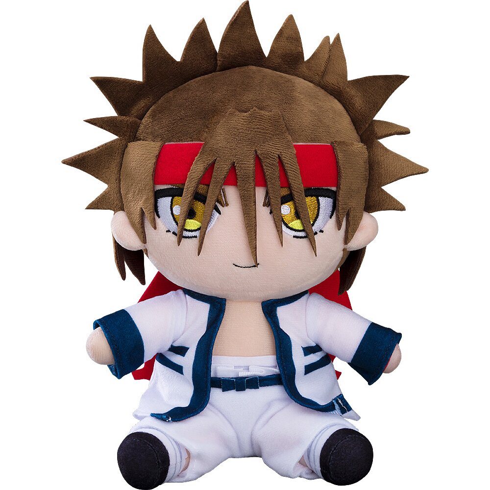 Rurouni Kenshin: Meiji Kenkaku Romantan Plushie Kenshin Himura/Sanosuke  Sagara,Plushies,Home + Office,Rurouni Kenshin: Meiji Kenkaku Romantan