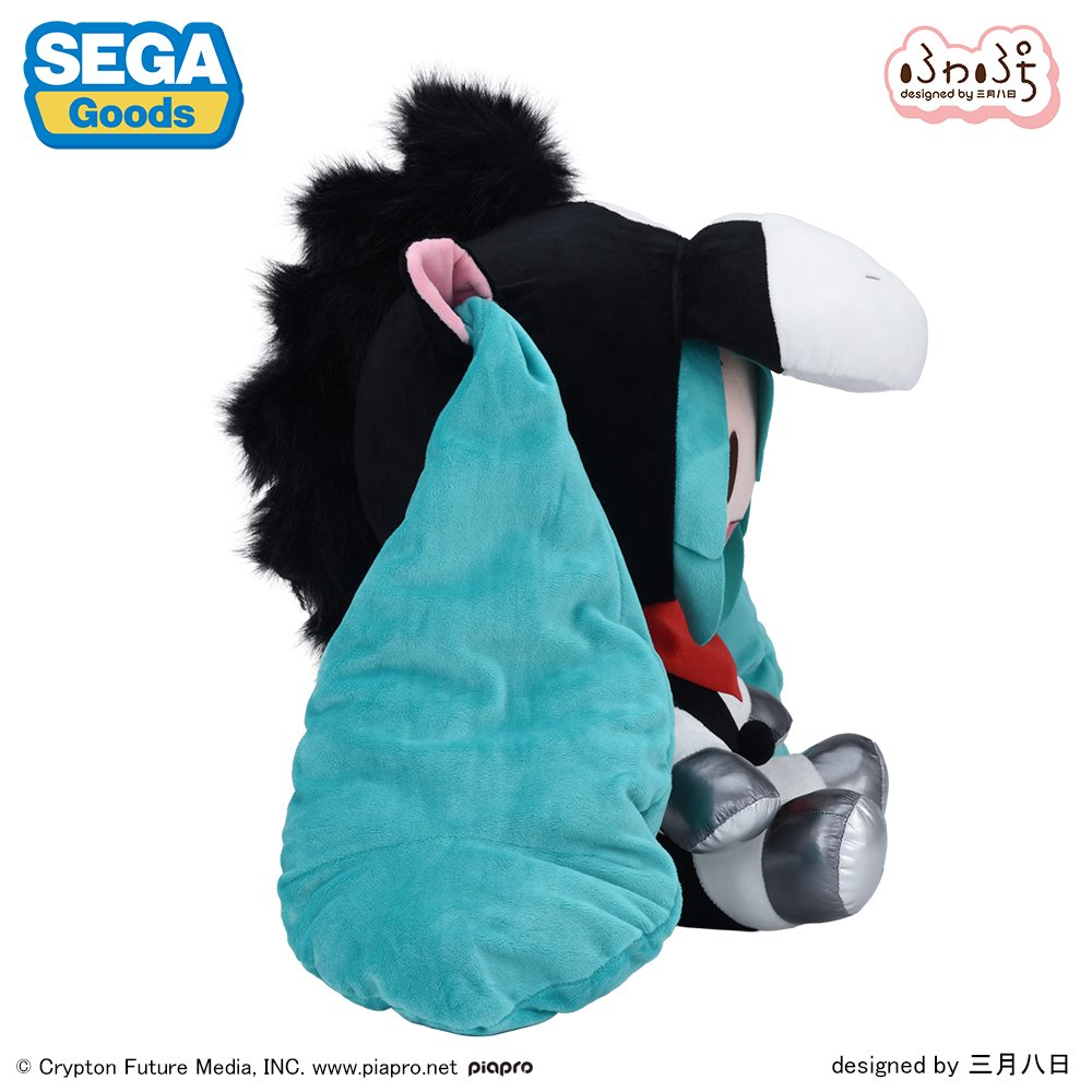 は*ぐ様 イリス幼体　ぬいぐるみ　ワンフェス2026冬 Hatsune Miku The Year of the Horse 2026 Fuwapuchi Plushie LL: Sega