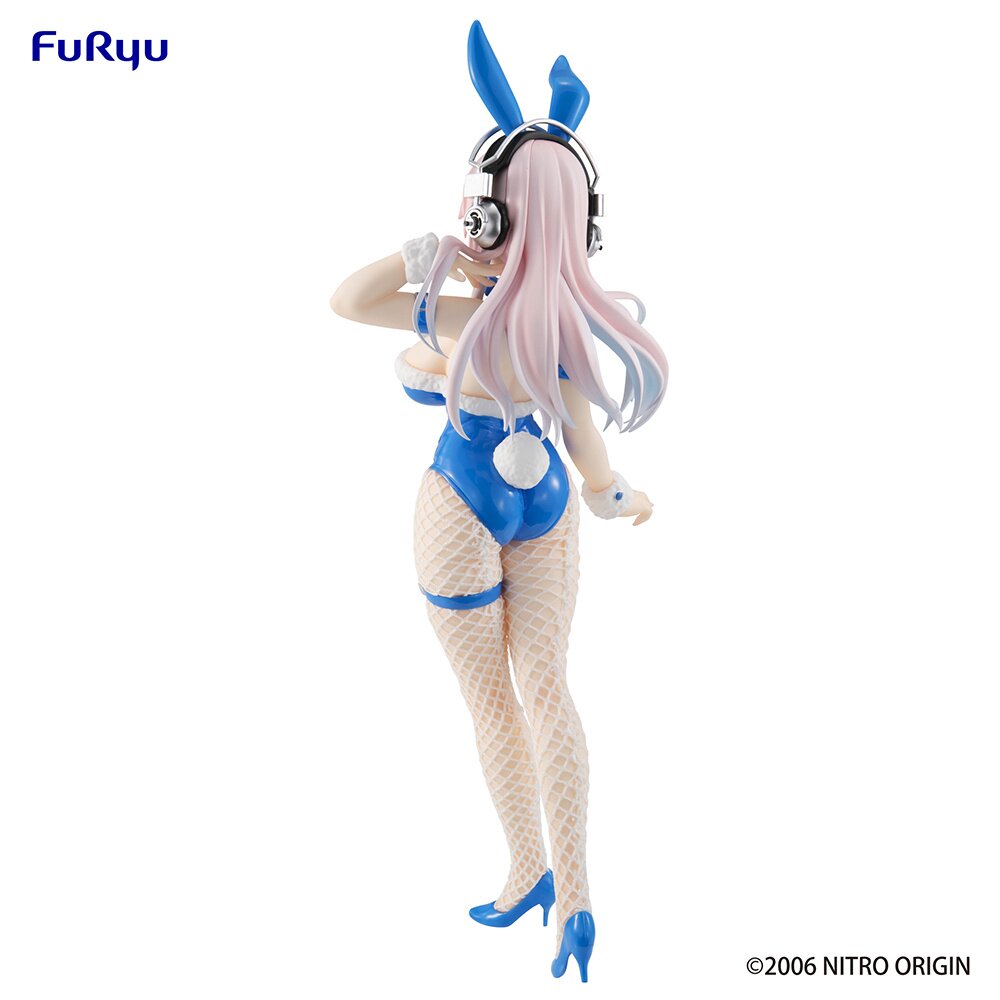 BiCute Bunnies Figure Super Sonico: Blue Rabbit Ver.: Furyu