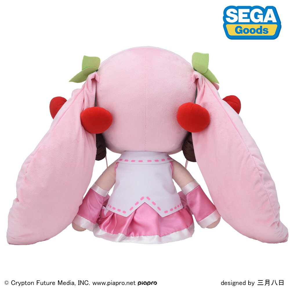 Sakura Miku Fuwapuchi Dodeka Jumbo Plushie: Sega - Tokyo