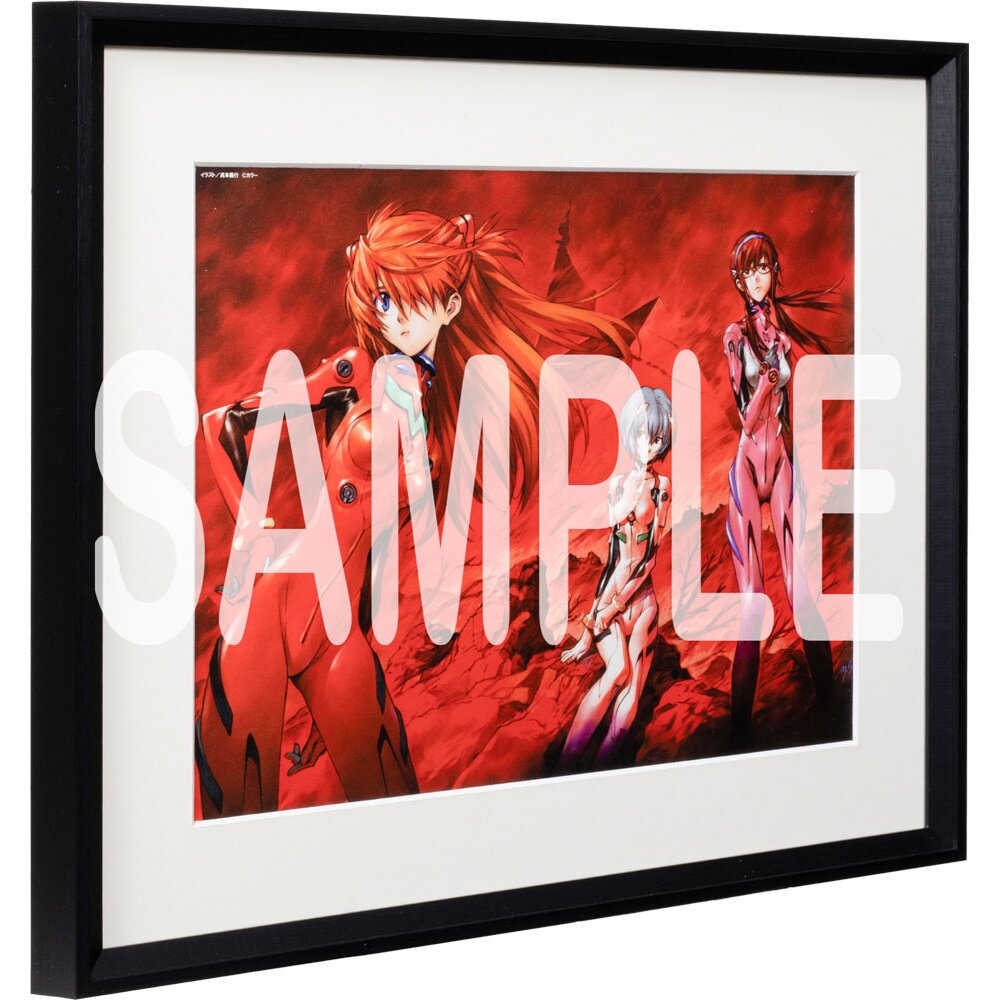 Yoshiyuki Sadamoto Neon Genesis Evangelion B4-Size Reproduction