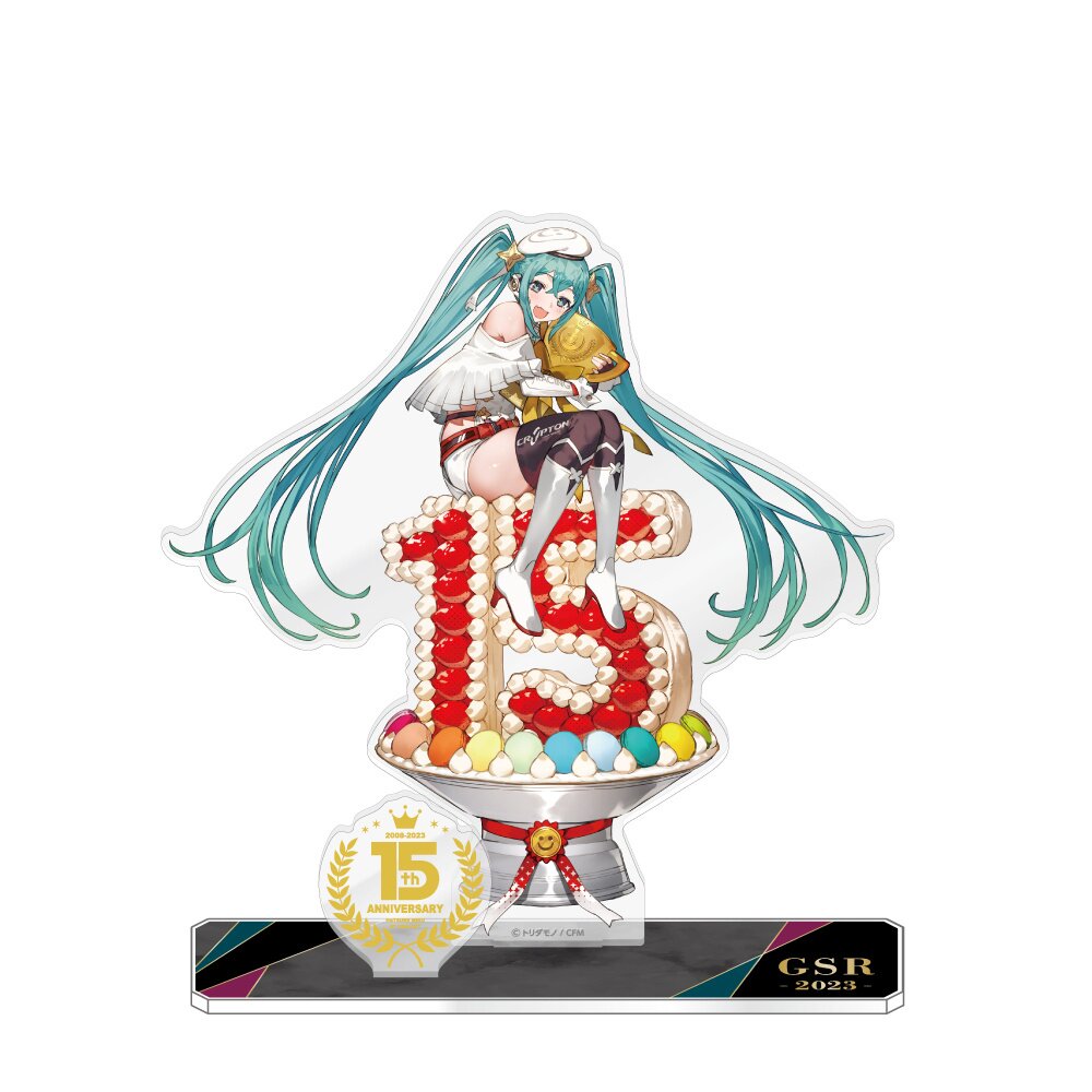 レーシングミク 2023 15th Anniversary Ver. Racing Miku: 2023 15th Anniversary Ver. Acrylic Stand - Tokyo