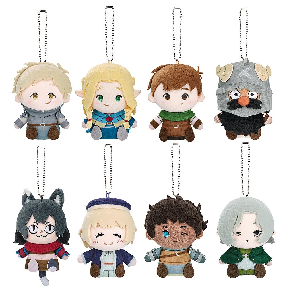 Delicious in Dungeon Collectible Finger Puppet Keychains Box