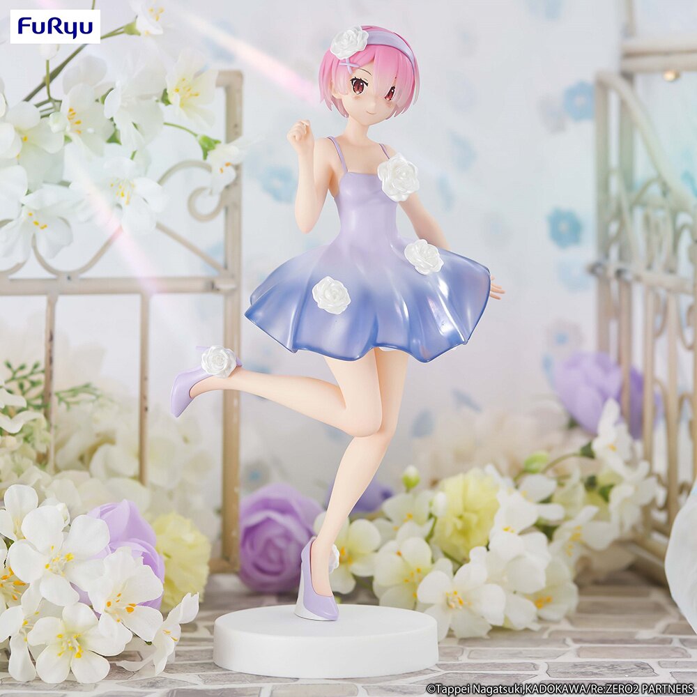 Trio-Try-iT Figure Re:Zero -Starting Life in Another World- Ram: Flower  Dress Ver.