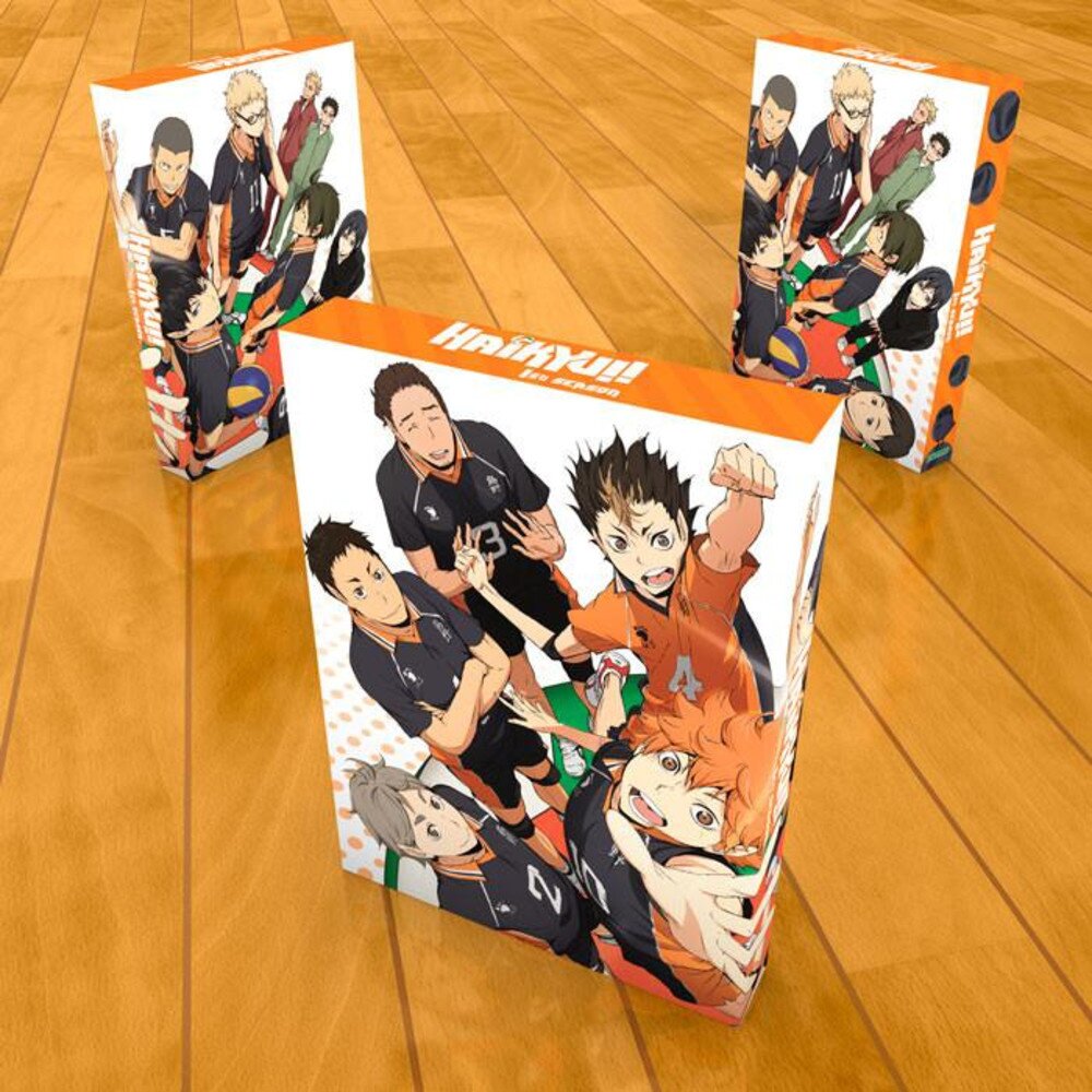 Haikyuu Anime Complete Season 1 and 2 OOP New BluRay, 6 Discs 50