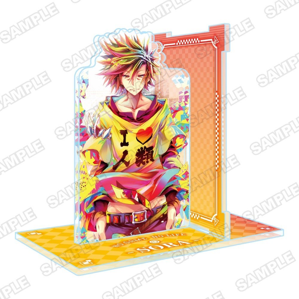 No Game No Life Volume 13 Release Celebration Acrylic Bookend