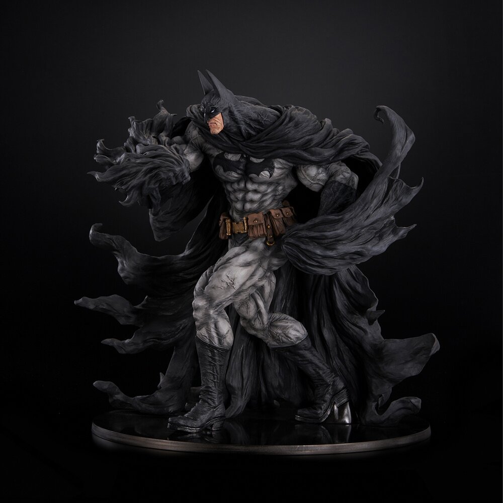ソフビナル　バットマン　HARD BLACK おまけ付き Sofbinal Batman: Hard Black Ver. Soft Vinyl Figure - Tokyo Otaku