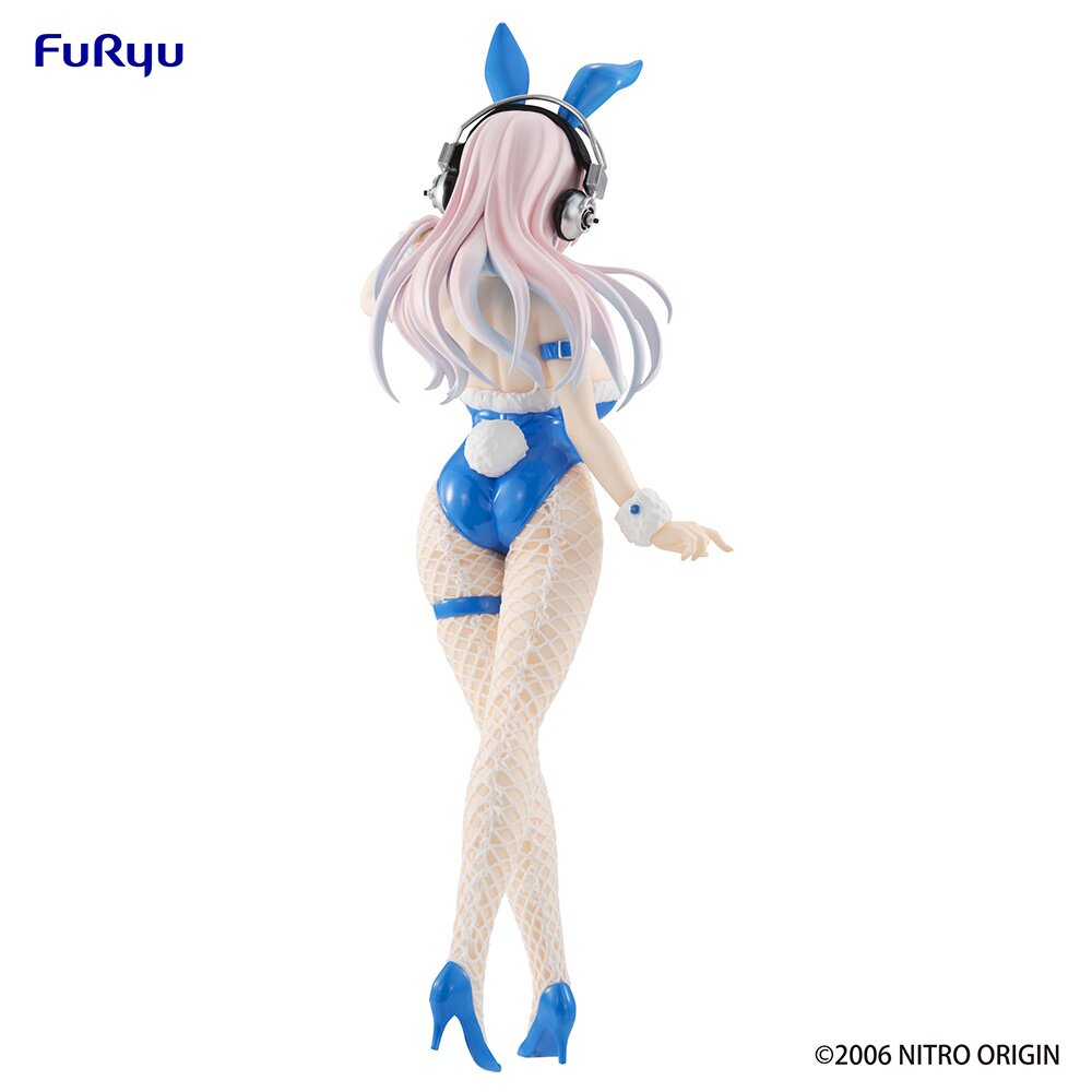 BiCute Bunnies Figure Super Sonico: Blue Rabbit Ver.: Furyu