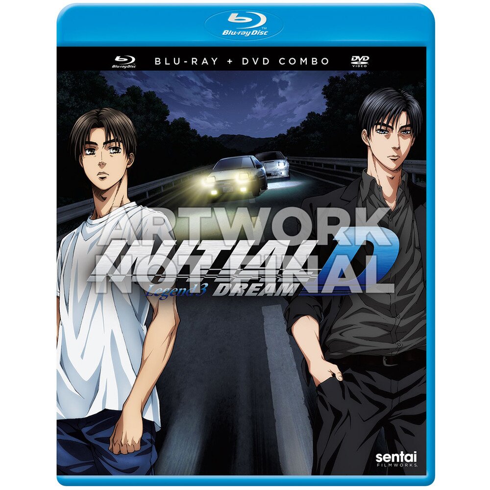 Initial D the Movie Legend 3 Dream Blu ray DVD Combo Pack