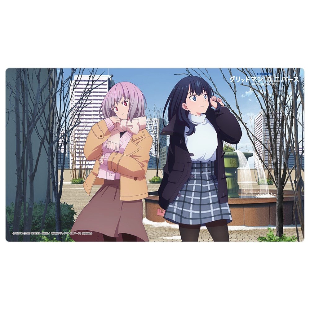 Gridman Universe Rubber Mat Rikka Takarada & Akane Shinjo: Winter