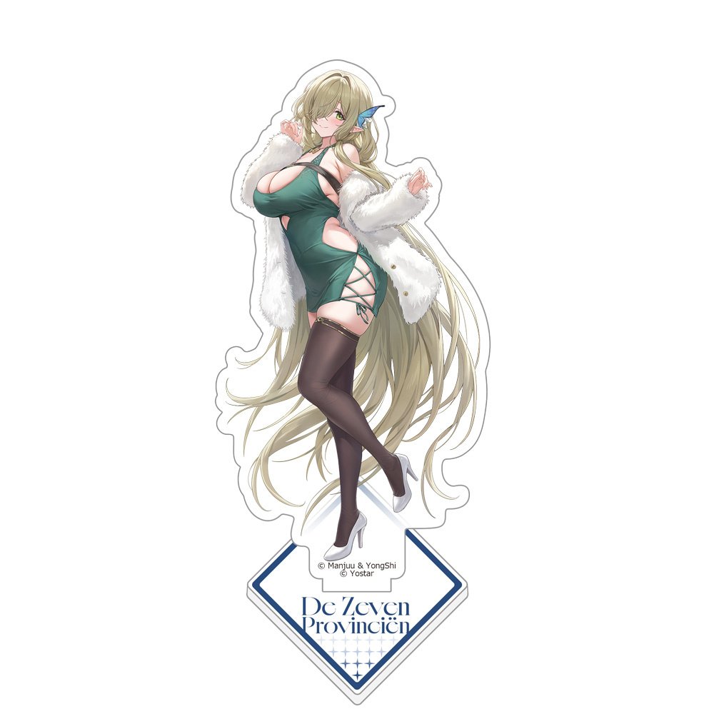 Azur Lane Acrylic Stand De Zeven Provinciën: Winter Date Ver