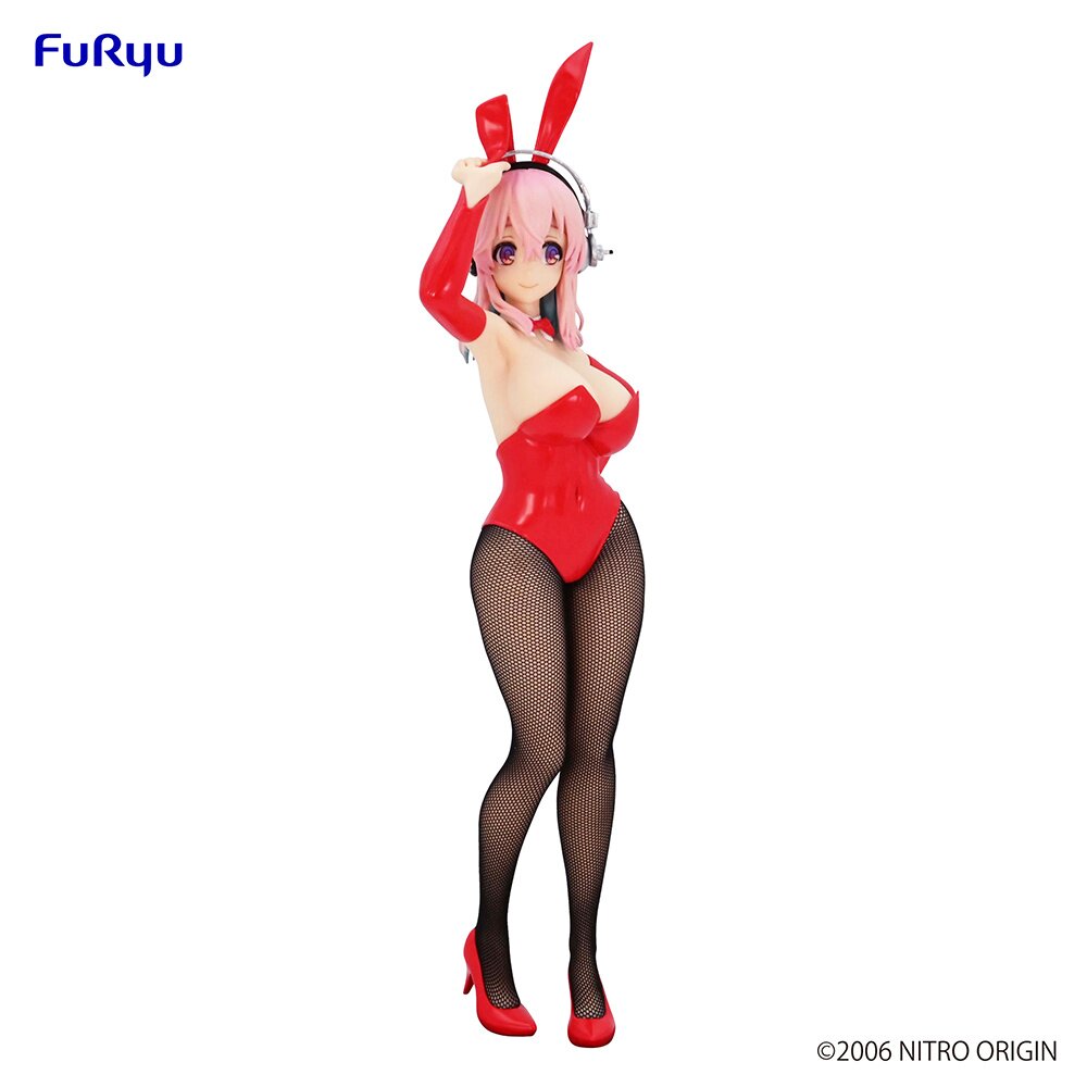 女性漫画 Bicute bunnies figure red ver BiCute Bunnies Figure Super Sonico: Red Ver.: Furyu - Tokyo