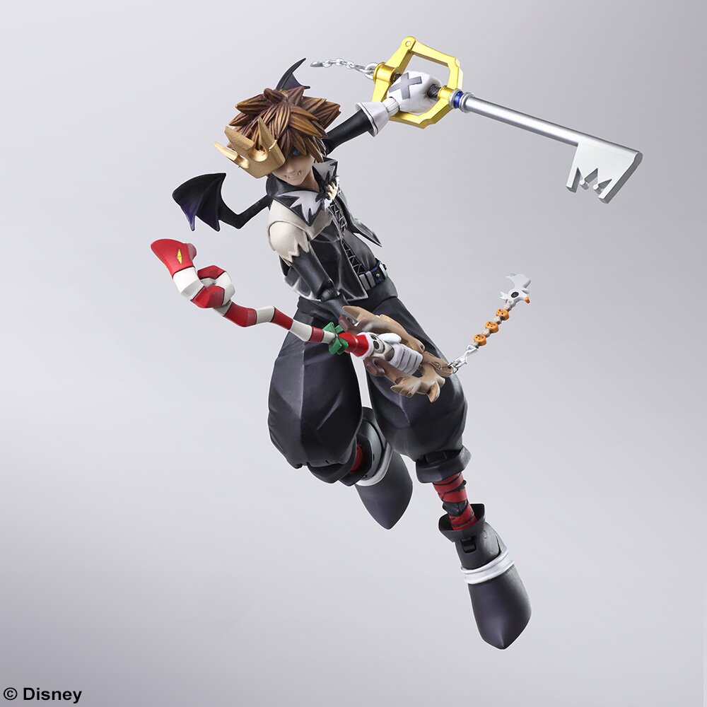 kingdom hearts sora halloween figure