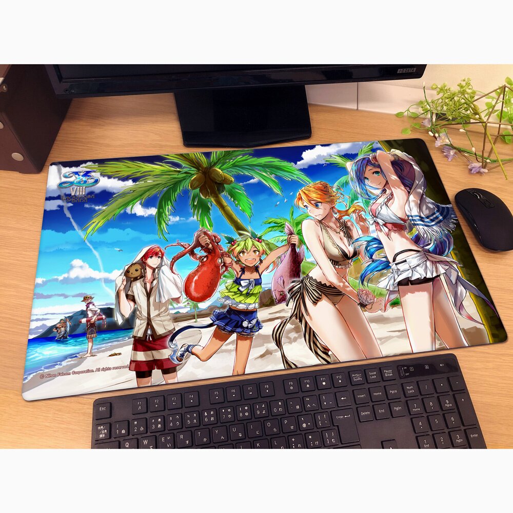 Ys VIII: Lacrimosa of Dana Rubber Mat Swimsuit: Curtain Damashii