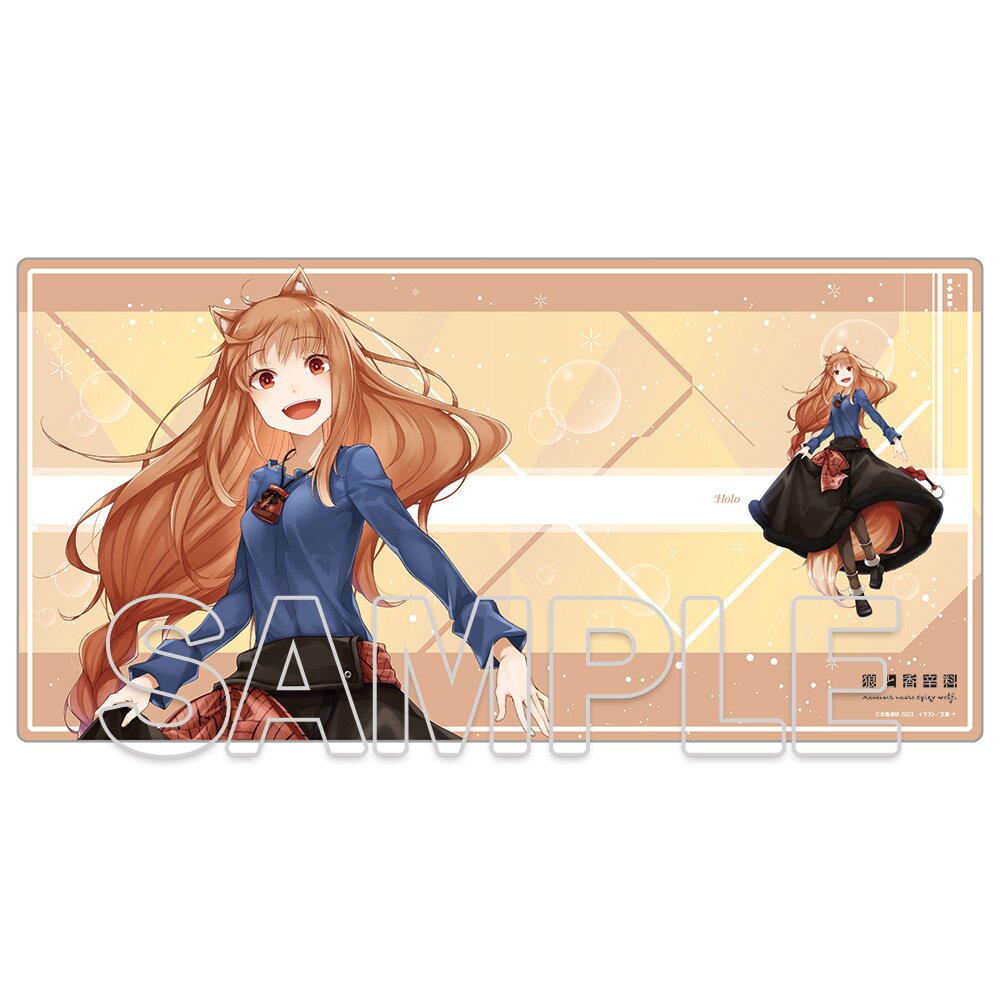 Dengeki Bunko 30th Anniversary Spice and Wolf Desk Mat Holo - Tokyo ...