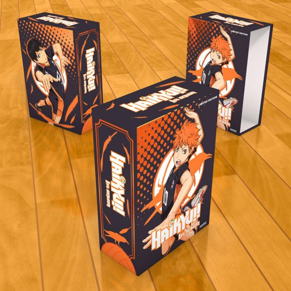 Haikyu Haikyuu Complete Season 2 Limited Premium Blu-ray DVD Box Set Anime