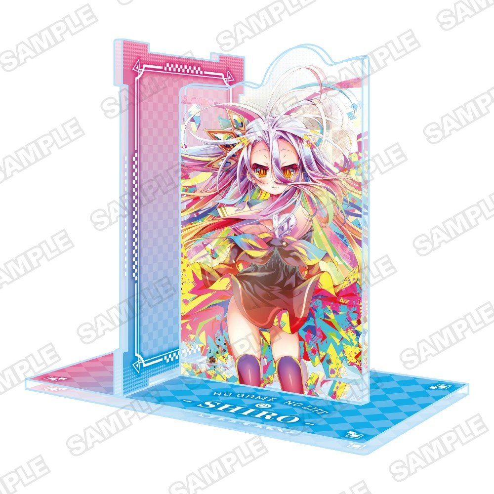 No Game No Life Volume 13 Release Celebration Acrylic Bookend