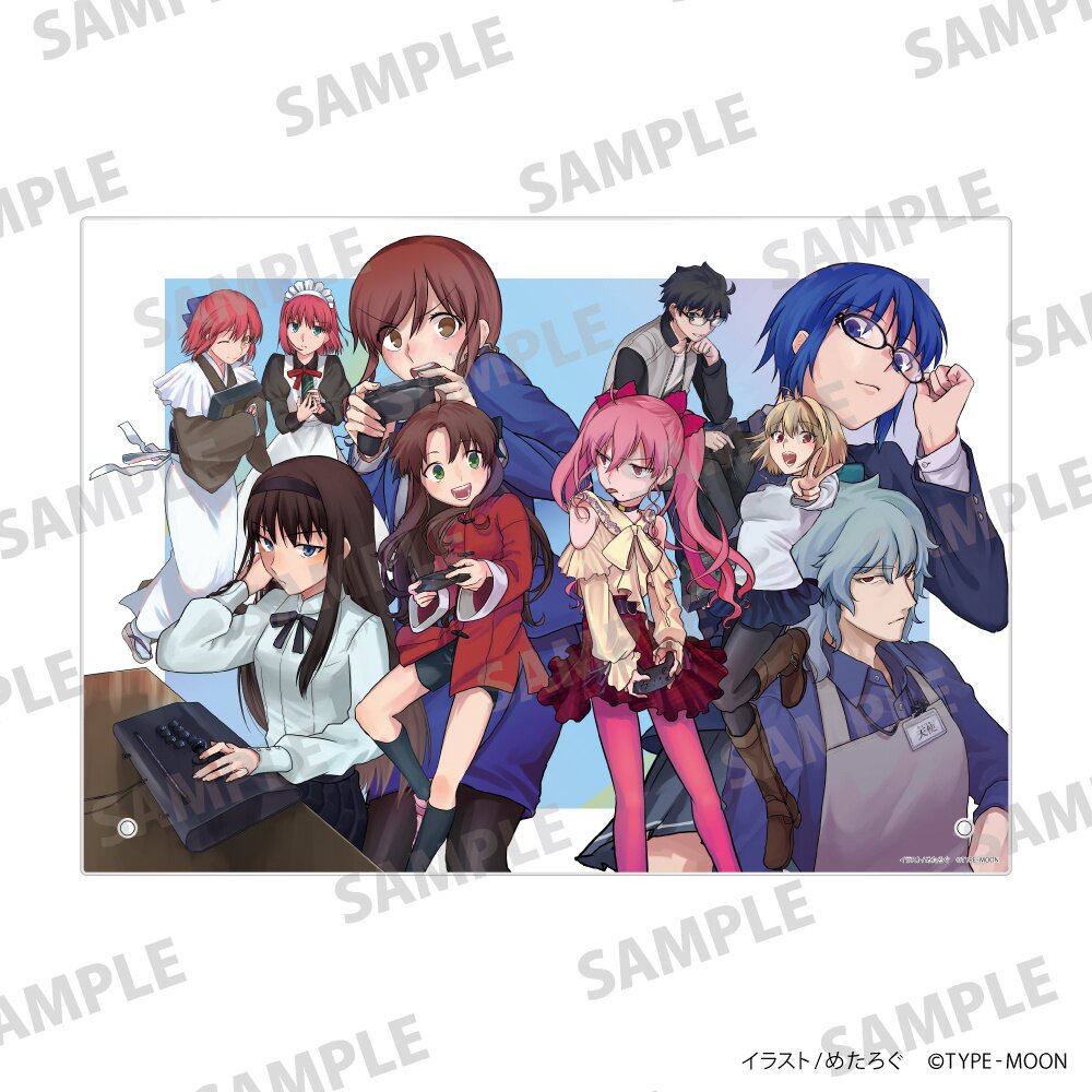 MELTY BLOOD: TYPE LUMINA Piece in Paradise Acrylic Artboard (Re