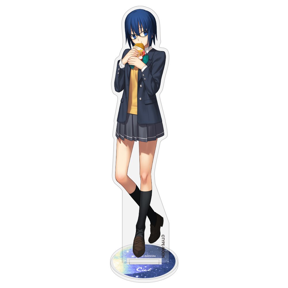 Tsukihime -A Piece of Blue Glass Moon- Ciel: Curry Bun Mogumogu Ver.  Acrylic Stand: Type-Moon - Tokyo Otaku Mode (TOM)