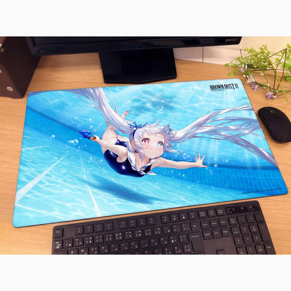 Brown Dust 2 Rubber Mat Refithea: Poolside Fairy Ver. - Tokyo