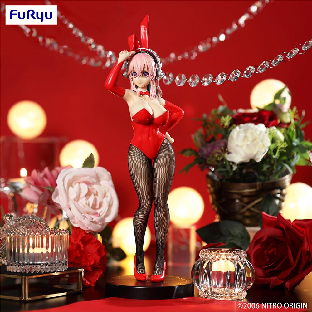 激安超特価 最大80%オフ  Sonico: Super Figure Bunnies BiCute Red Tokyo - Furyu Ver.: 女性漫画