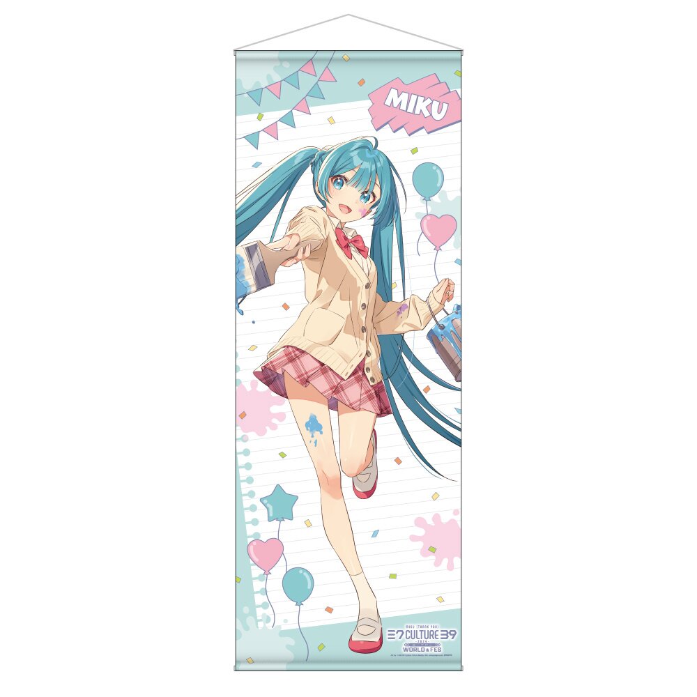 39Culture 2024 Extra Fes Life-Size Tapestry Hatsune Miku - Tokyo