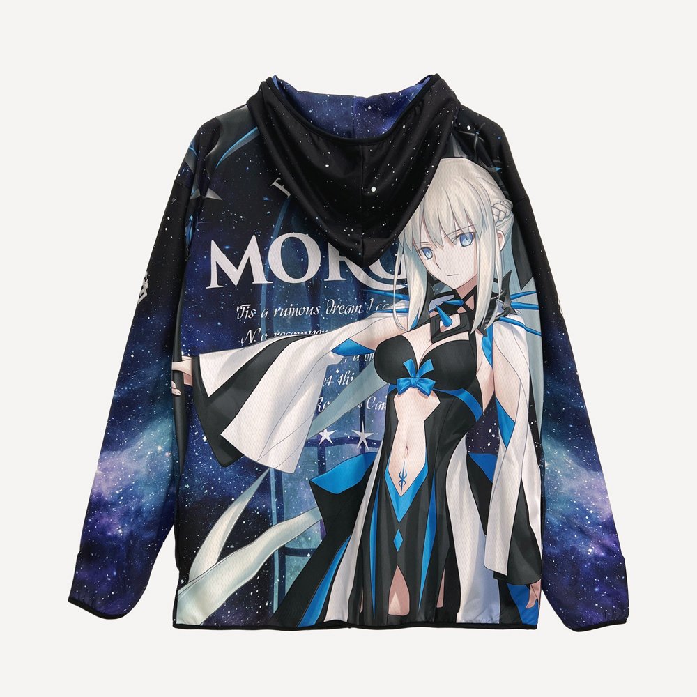 Fate/Grand Order Berserker/Morgan Full Graphic Dry Hoodie: Type