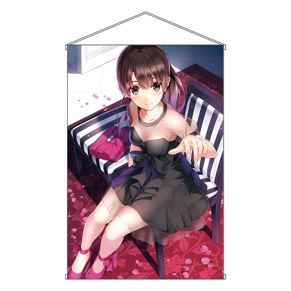 Fantasia Bunko Festival 2016 Saekano How to Raise a Boring Girlfriend B2 Size Tapestry re run