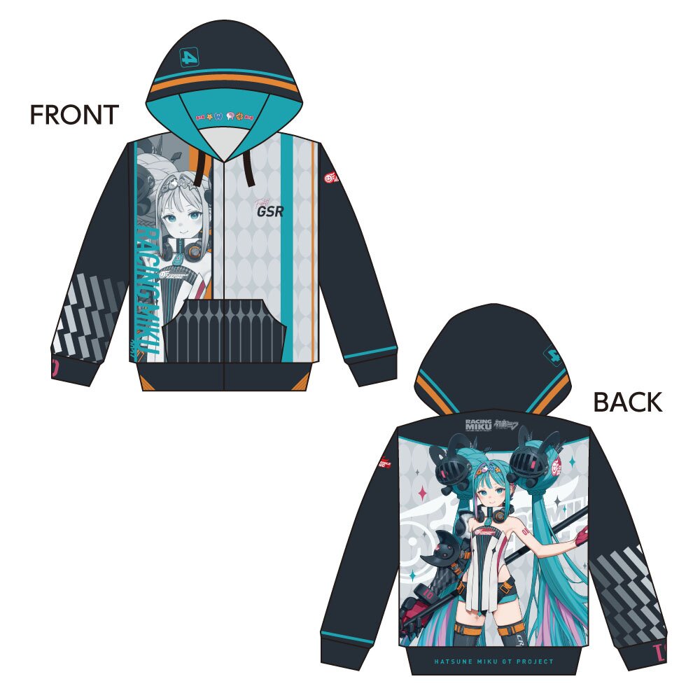 Racing Miku 2026 Ver. Full Graphic Hoodie Vol. 1 - Tokyo Otaku