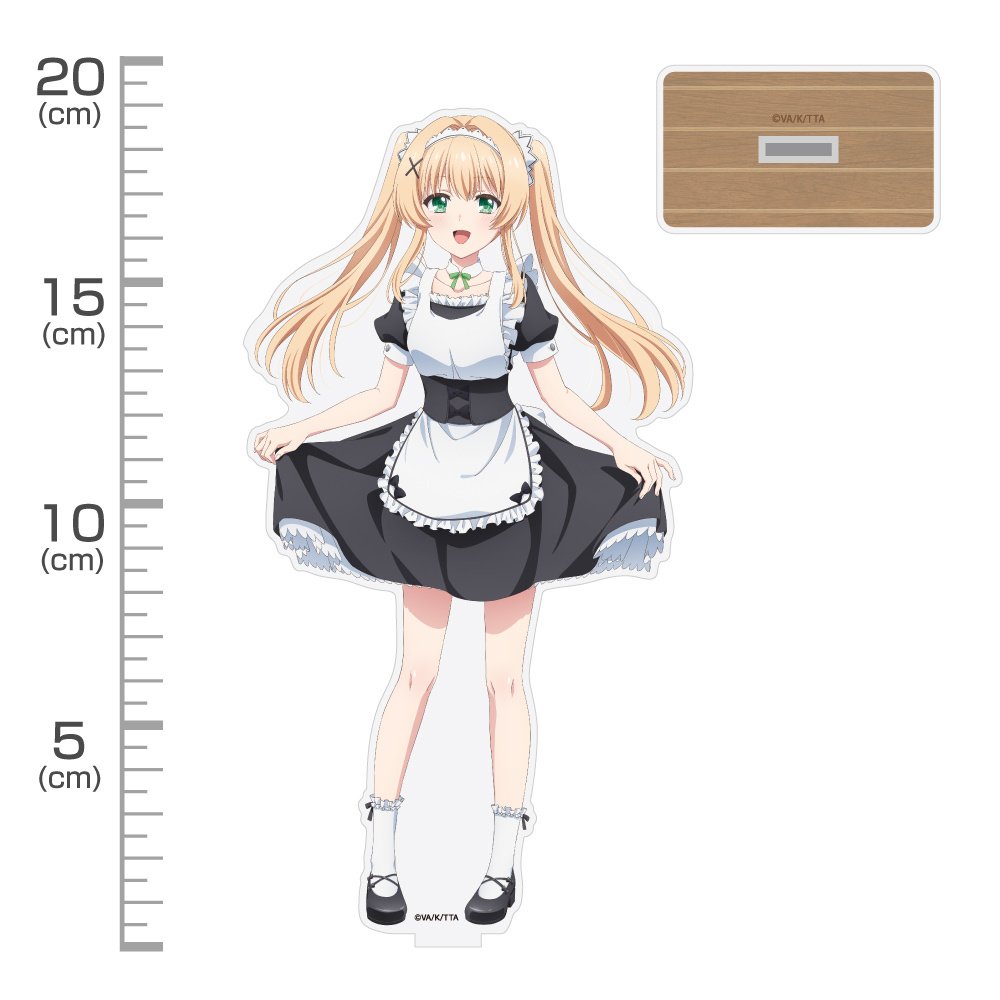 tsumugi♡ Summer Pockets Large Acrylic Stand Tsumugi Wenders: Servicing Maid