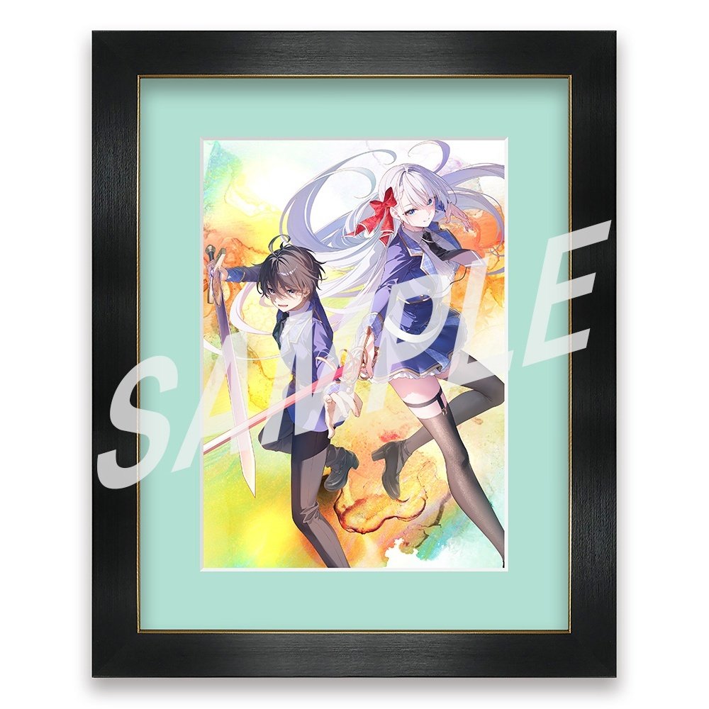 Light Novel Exhibition 2025 A5 Chara Fine Graph The Demon Sword Master ...