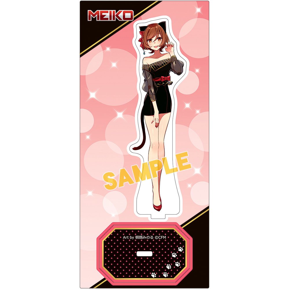 Vocaloid Minoru Asagao Cat Party Acrylic Stand - Tokyo Otaku Mode 