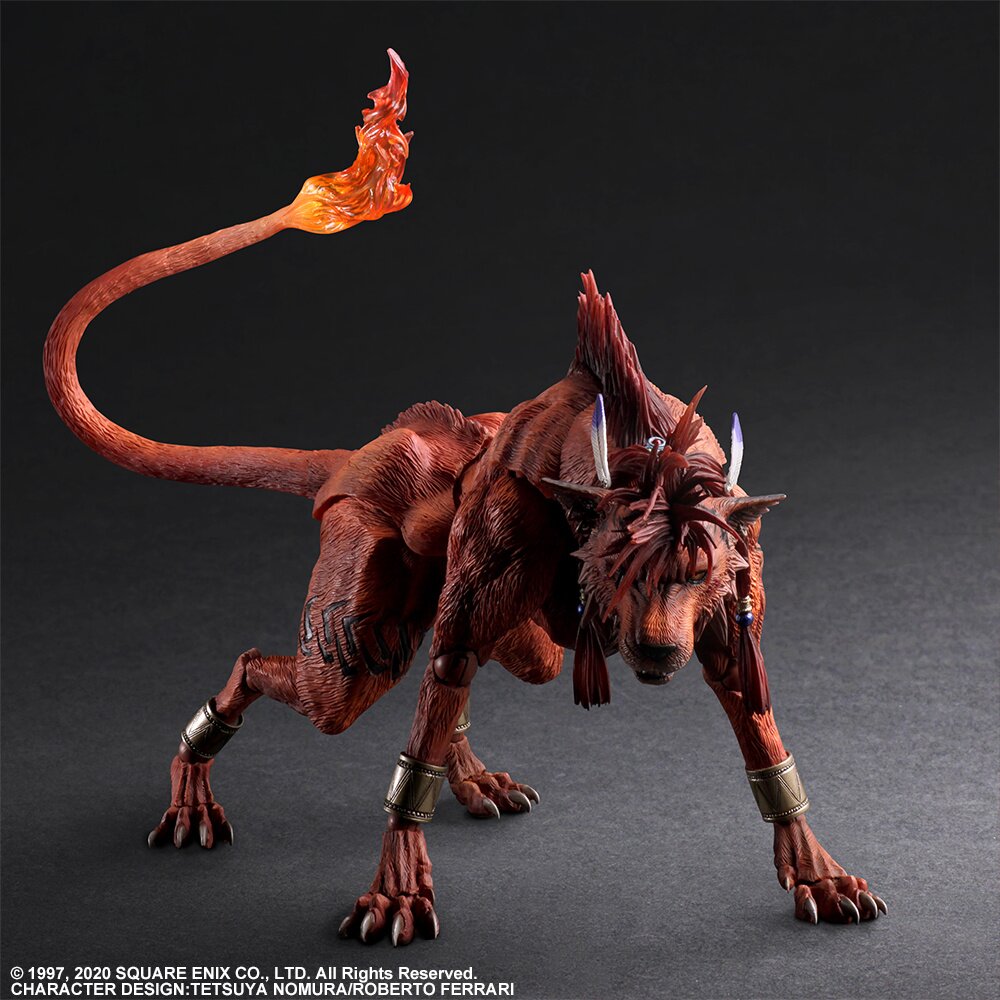 Play Arts Kai Final Fantasy VII Remake Red XIII: SQUARE ENIX