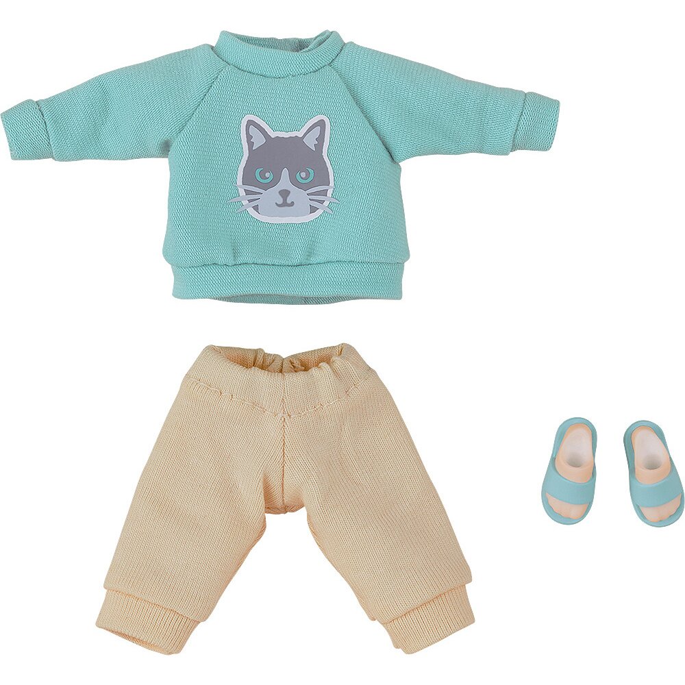 Nendoroid Doll Outfit Set: Sweatshirt and Sweatpants (Pink/Light