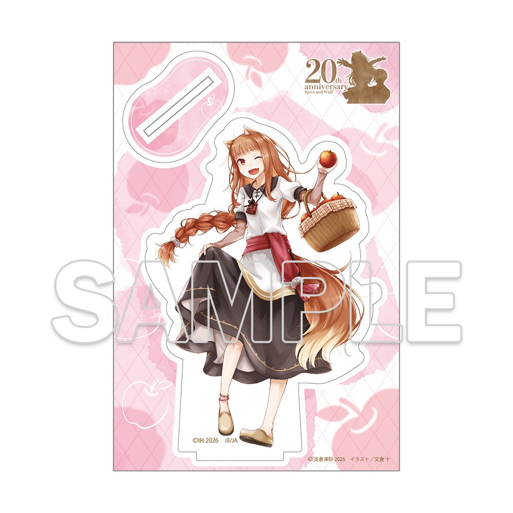 Spice and Wolf Light Novel Series 20th Anniversary Acrylic Figure
